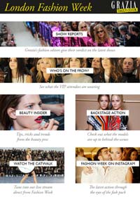 Microsite index | Grazia magazine website