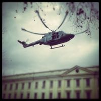 Helicopter pickup | Kensington