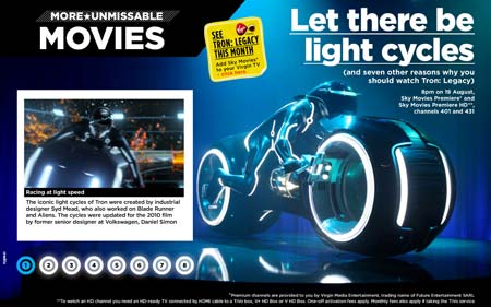 E-magazine layout | Vigin electric!