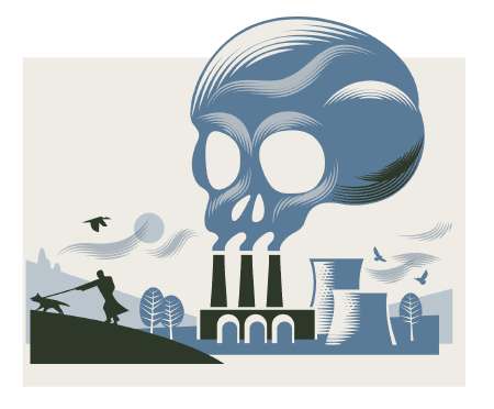 Pollution illustration